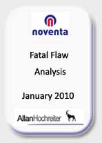 Noventa, Fatal Flaw Analysis, Jan 10